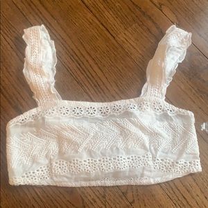 Suzy Eyelet Urban Outfitters Top (brand new)
